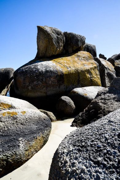 interestingly shaped boulder